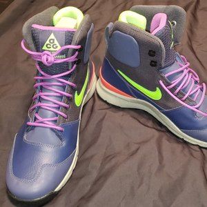 Nike ACG Stasis (Blue Recall – Flash Lime – Laser Purple) Size 9.5M